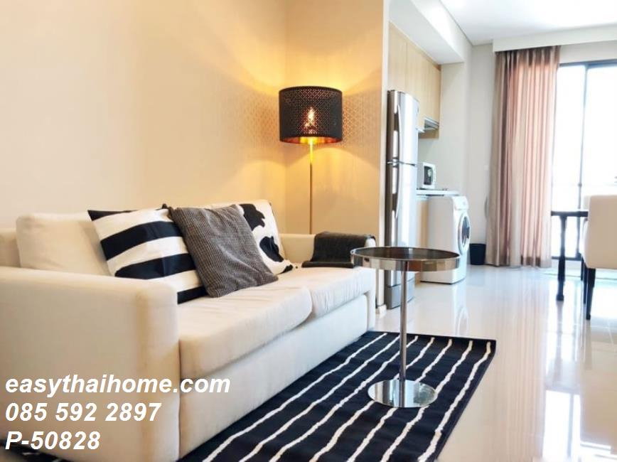 รูป P-50828 — ให้เช่าคอนโด ชั้น 19 Villa Asoke ใกล้ MRT เพชรบุรี 085-592-2897 Line: @easythaihome - รูปที่ 3/6