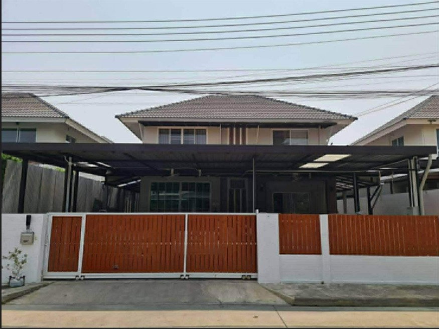 รูป  ขายบ้านเดี่ยว 2 ชั้น   บ้านในโครงการทำเลย่านเศรษฐกิจใกล้มหาลัยแม่โจ้  #CSS101892  - รูปที่ 1/12