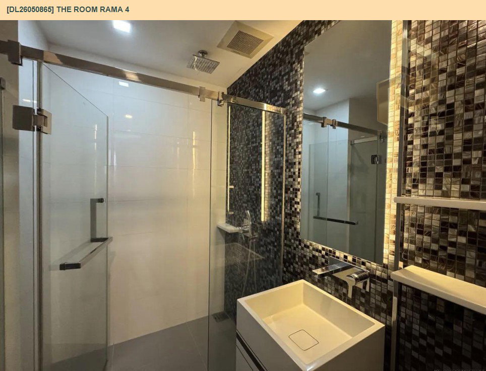 รูป DL26050865 ให้เช่าคอนโด เดอะ รูม พระราม 4 (The Room Rama 4) ใกล้ MRT หัวลำโพง พร้อมเข้าอยู่ โทรด่วน 0638692663 LineID @655ebbvc - รูปที่ 7/9