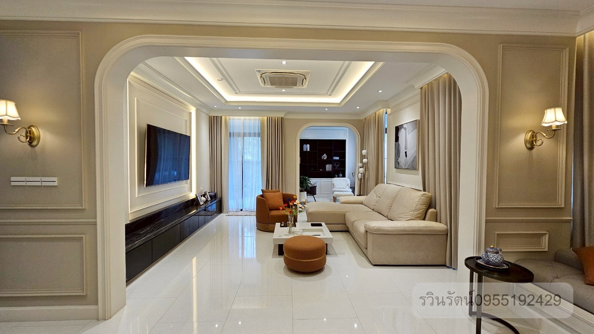 รูป ขายบ้านเดี่ยวหลังมุม นันทวัน พระราม 9 – กรุงเทพกรีฑาตัดใหม่ แบบบ้าน Le Marquis สไตล์ฝรั่งเศส จาก Land & Houses บ้านสวย ตกแต่งพร้อมอยู่ - รูปที่ 8/42