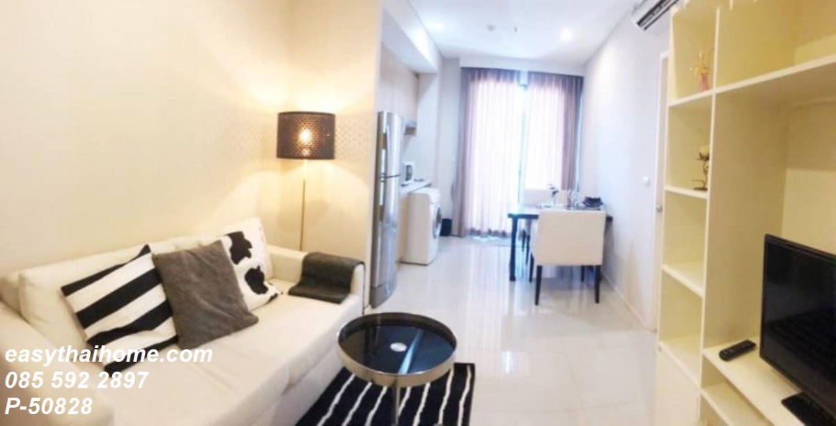 รูป P-50828 — ให้เช่าคอนโด ชั้น 19 Villa Asoke ใกล้ MRT เพชรบุรี 085-592-2897 Line: @easythaihome - รูปที่ 6/6