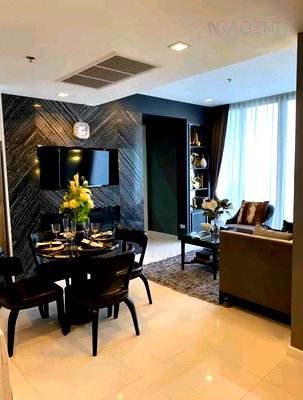 Condos for rent : 📌 For Rent Condo NARA 9 Building 1, Floor 36,2 bed room, Room size 65.00 sqm