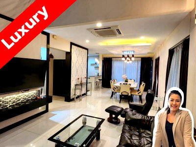 ขายบ้านเดี่ยว : 🏡 ขายบ้าน - บ้านลุมพินี สวนหลวง ร.9 สไตล์ Modern Luxury แปลงมุมส่วนตัวสูง ลมดี แสงเข้าทั่วบ้าน REF. 067HSRK