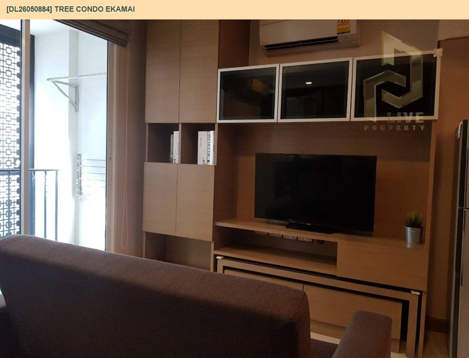 รูป DL26050884 ให้เช่าคอนโด ทรี คอนโด เอกมัย (Tree Condo Ekamai) ใกล้ BTS เอกมัย พร้อมเข้าอยู่ โทรด่วน 0653619502 LineID @897iyzll - รูปที่ 9/11