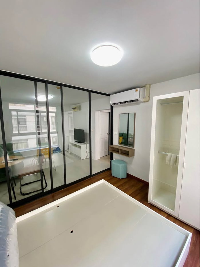 รูป Condo for RENT/SALE : The Link Sukhumvit 50 𝐒𝐢𝐳𝐞 : 32 sqm. 𝐓𝐲𝐩𝐞 : 1 Bed 1 Bath / Pool view 𝐅𝐥𝐨𝐨𝐫 : 4th Building: 3 - รูปที่ 3/14