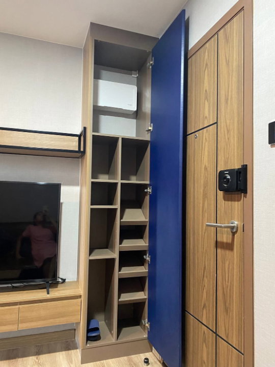 รูป 🔥 ห้องสวย วิวดี ทำเลลาดพร้าว 107 พร้อมอยู่ รีบทักก่อนหลุด ‼️ให้เช่า The Cube Loft ลาดพร้าว 107 - รูปที่ 4/10