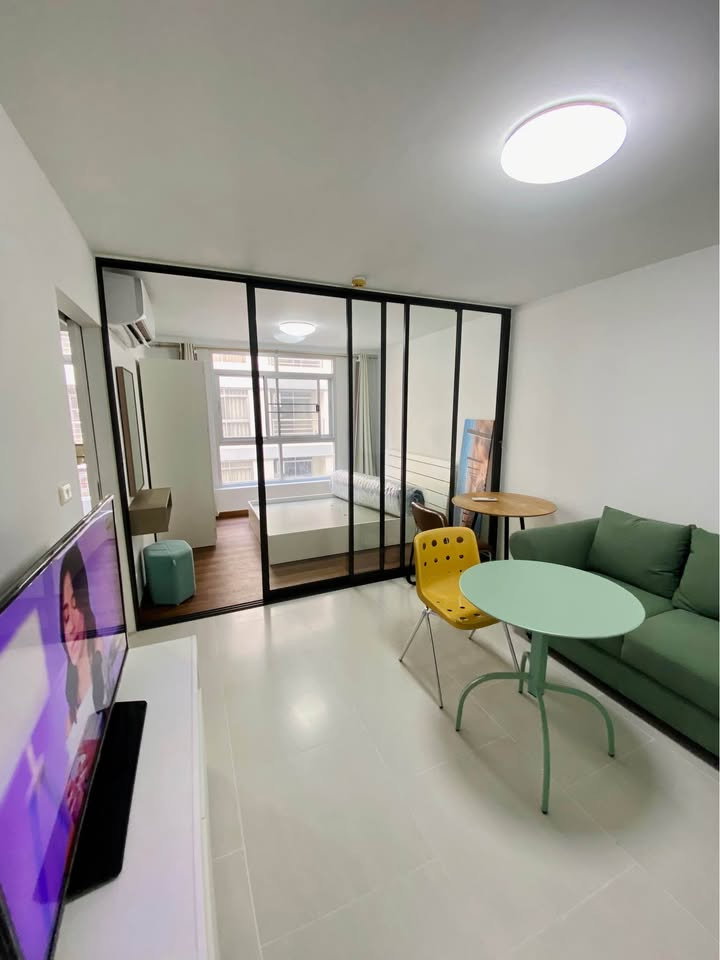 Condo for RENT/SALE : The Link Sukhumvit 50 𝐒𝐢𝐳𝐞 : 32 sqm. 𝐓𝐲𝐩𝐞 : 1 Bed 1 Bath / Pool view 𝐅𝐥𝐨𝐨𝐫 : 4th Building: 3