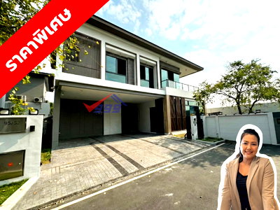 Houses for sale Samut Prakarn : Luxury Single House for Sale – Bangkok Boulevard Bangna Km.5 Fully Built-in, Fully Furnished, Ready to Move In Interior value over THB 3,000,000!!