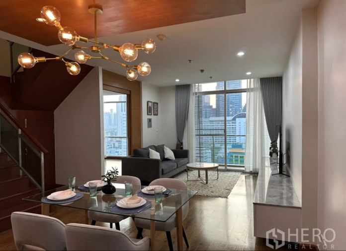 For rent 2 Bedroom Condominium in The Master Centrium Asoke - Sukhumvit in Khlong Toei Nuea, Watthana, Bangkok BTS Asok HRE00852