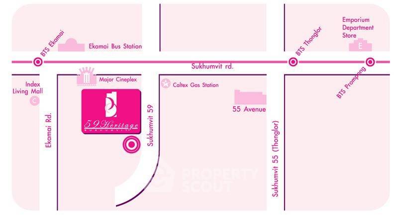 picture 2-BR Condo In 59 Heritage Sukhumvit 59, 300m to BTS Thong Lor (ID 2938418) - 18/18