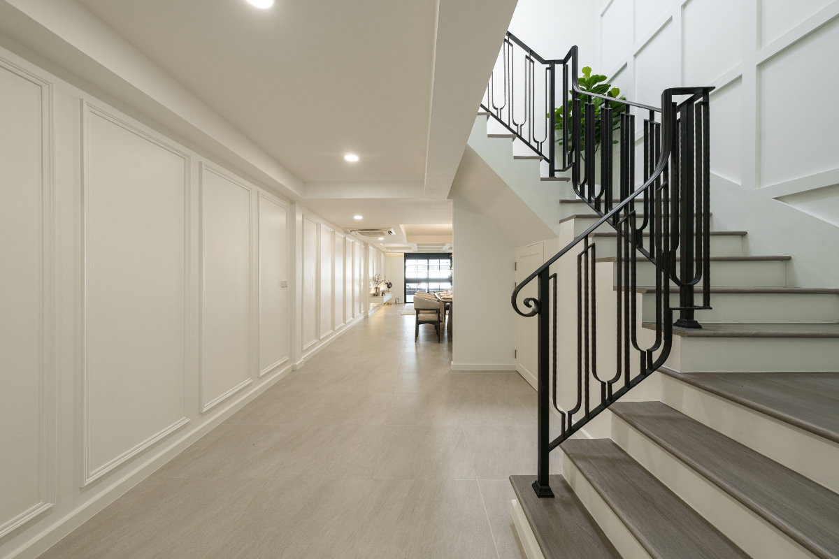 รูป ขายทาวน์เฮ้าส์ 2 ชั้น รีโนเวทใหม่ทั้งหลัง สไตล์ Modern French Classic  ซอยปรีดีพนมยงค์ 42 ใกล้เอกมัย–ทองหล่อ - รูปที่ 8/21
