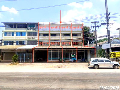ขายอาคารพาณิชย์ : อาคารพาณิชย์ 174.5 ตร.วา แม่สอด ตาก 26.4M