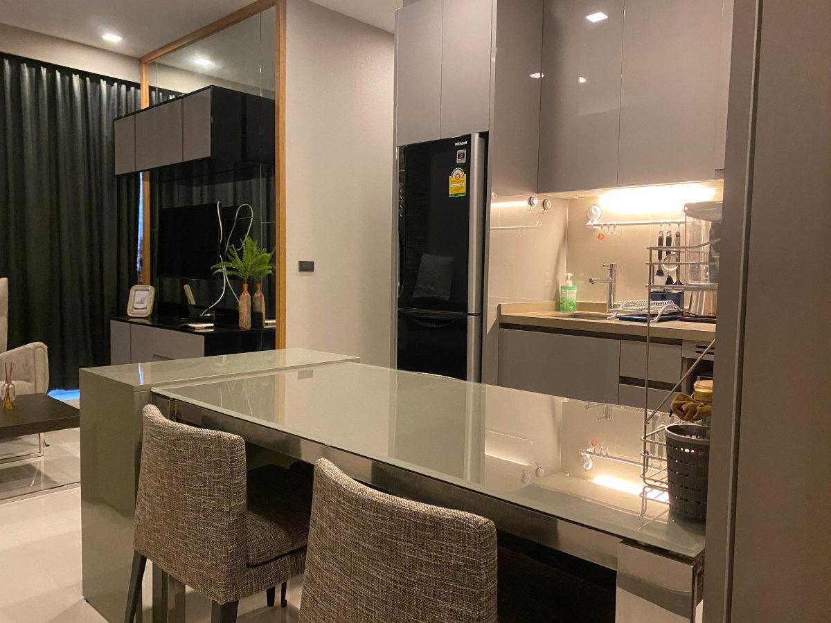 picture M Silom【𝐑𝐄𝐍𝐓】🔥Sophisticated design, fully furnished, with a calm and classy atmosphere🔥 Contact Line ID: @hacondo - 6/10