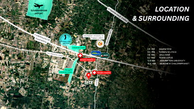 ขายที่ดิน : ประกาศขายที่ดิน เทพารักษ์–บางบ่อ 