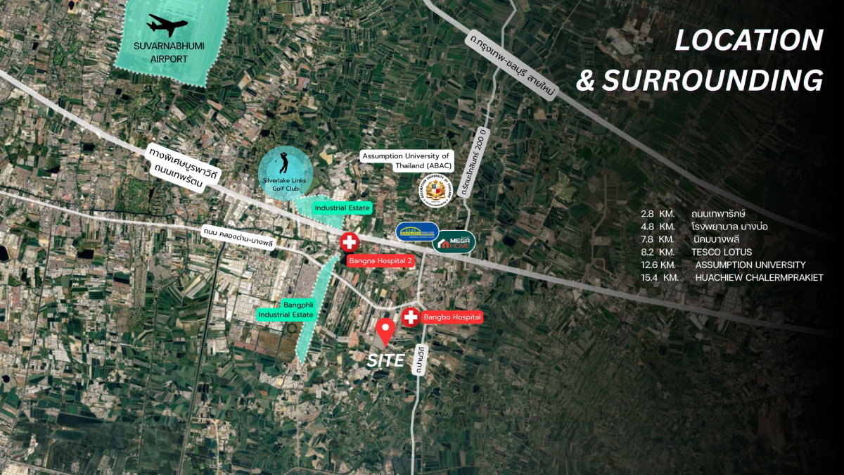 รูป ประกาศขายที่ดิน เทพารักษ์–บางบ่อ  - รูปที่ 1/4
