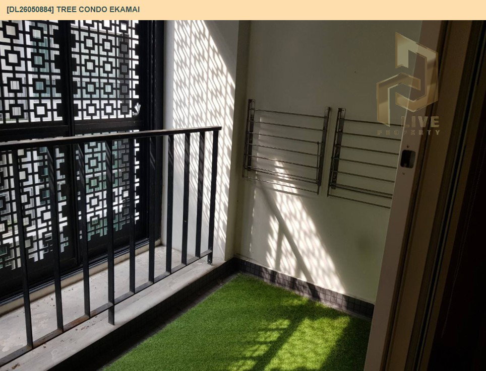 รูป DL26050884 ให้เช่าคอนโด ทรี คอนโด เอกมัย (Tree Condo Ekamai) ใกล้ BTS เอกมัย พร้อมเข้าอยู่ โทรด่วน 0653619502 LineID @897iyzll - รูปที่ 10/11