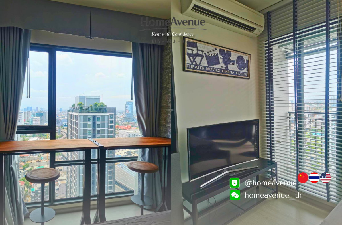 picture Highlight✨ 1 Bed (Studio) 🚇 Near MRT Rama 9💥📲 Line: @homeavenue ⭐HA-1087 (IMG-1622) - 4/5