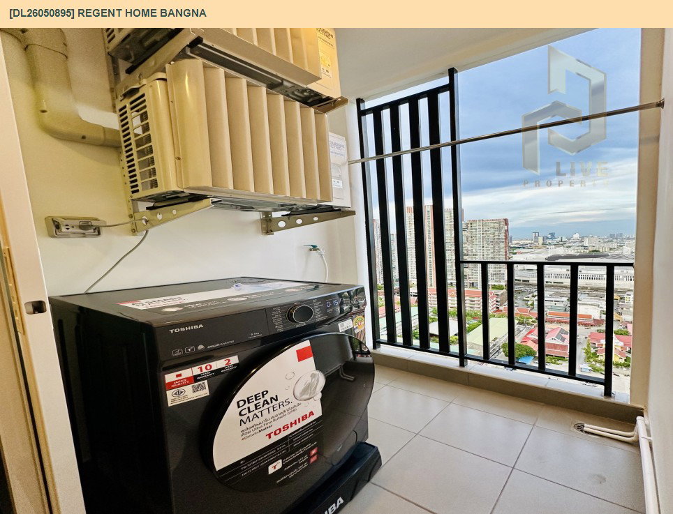 รูป DL26050895 ให้เช่าคอนโด รีเจ้นท์ โฮม บางนา (Regent home bangna) ใกล้ BTS บางนา พร้อมเข้าอยู่ โทรด่วน 0638692663 LineID @655ebbvc - รูปที่ 12/13