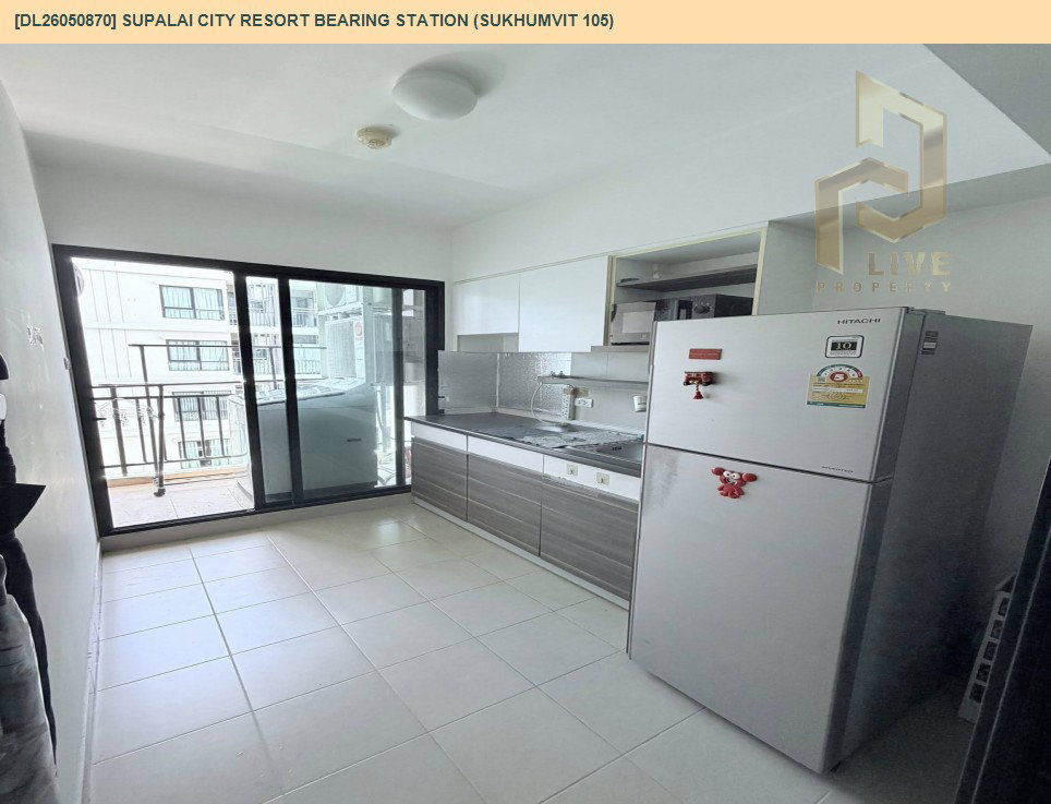 รูป DL26050870 ให้เช่าคอนโด ศุภาลัย ซิตี้ รีสอร์ท สถานีแบริ่ง (สุขุมวิท 105) (Supalai City Resort Bearing Station (Sukhumvit 105)) ใกล้ BTS แบริ่ง พร้อมเข้าอยู่ โทรด่วน 0653619502 LineID @897iyzll - รูปที่ 9/10