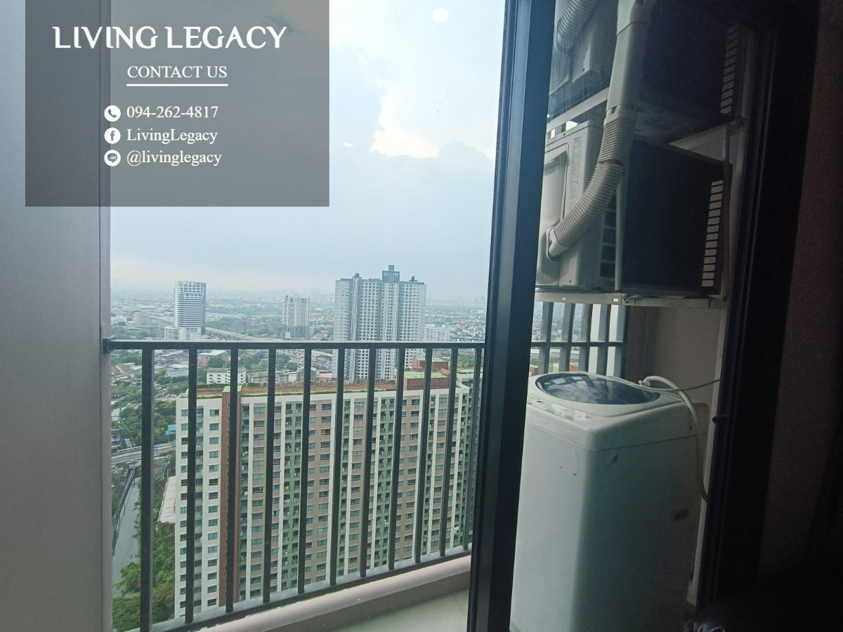 รูป เช่าด่วน! Rich Park @ Triple Station ชั้น 33 | 1 นอน 30 ตร.ม. | พร้อมอยู่ 13,000 บาท - รูปที่ 10/10