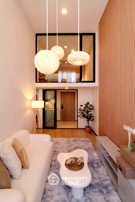 Condos for rent : High-Floor 2-BR 48 Sqm SOHO Bangkok Ratchada, 200m to MRT Huai Khwang (ID 2939599)