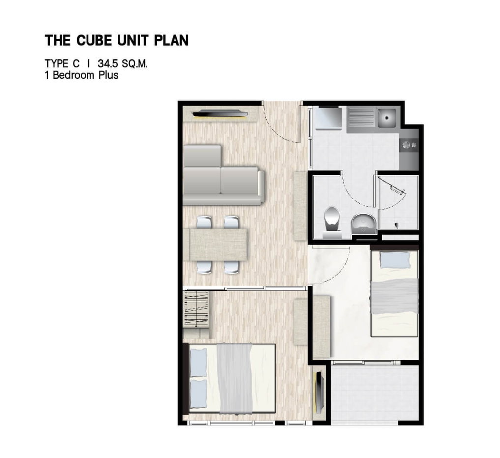 รูป Code: 26KJ2672  ให้เช่า THE CUBE SOUTH Chaengwattana 15/1 🔥🔥 จองเดือนนี้รับส่วนลด1,000บาท 🔥🔥 @kjcondo (มี@ข้างหน้าด้วยนะคะ) - รูปที่ 10/10