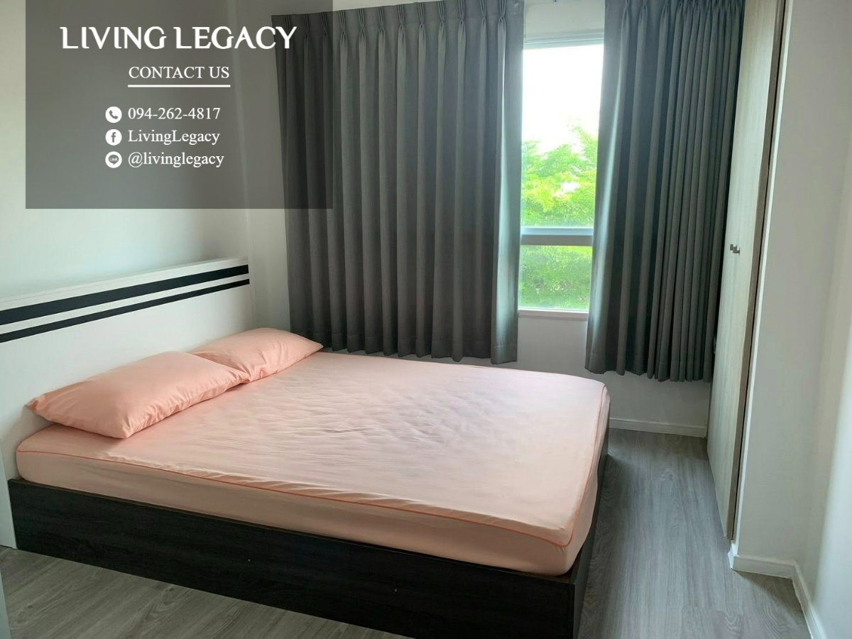 รูป เช่าด่วน คอนโด Lumpini Ville Onnut - Phatthanakan 26 ตร.ม. | 1 นอน 1 น้ำ | พร้อมอยู่ 8,000 บาท - รูปที่ 2/7
