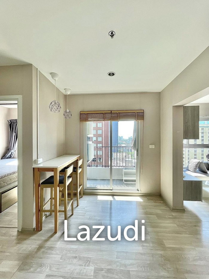 picture 47 Sqm 2 Bed Plum Condo Ramkhamhaeng Station - 3/8