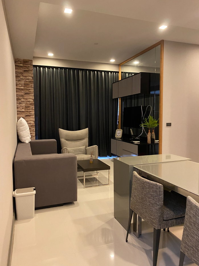 picture M Silom【𝐑𝐄𝐍𝐓】🔥Sophisticated design, fully furnished, with a calm and classy atmosphere🔥 Contact Line ID: @hacondo - 3/10
