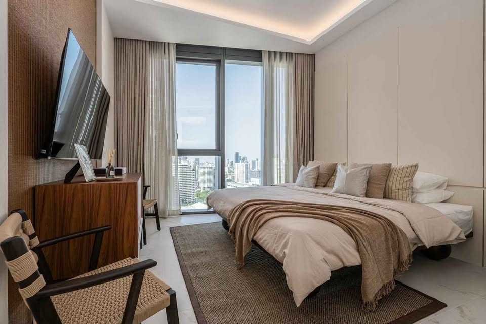รูป LTHC15575 – Luxury Condo for Rent Phrom Phong | High Floor Exclusive Residence | Near BTS Phrom Phong | 140,000 THB | คอนโดหรูให้เช่า พร้อมพงษ์ ชั้นสูง ทำเลพรีเมียม ใกล้ BTS พร้อมพงษ์ - รูปที่ 5/6
