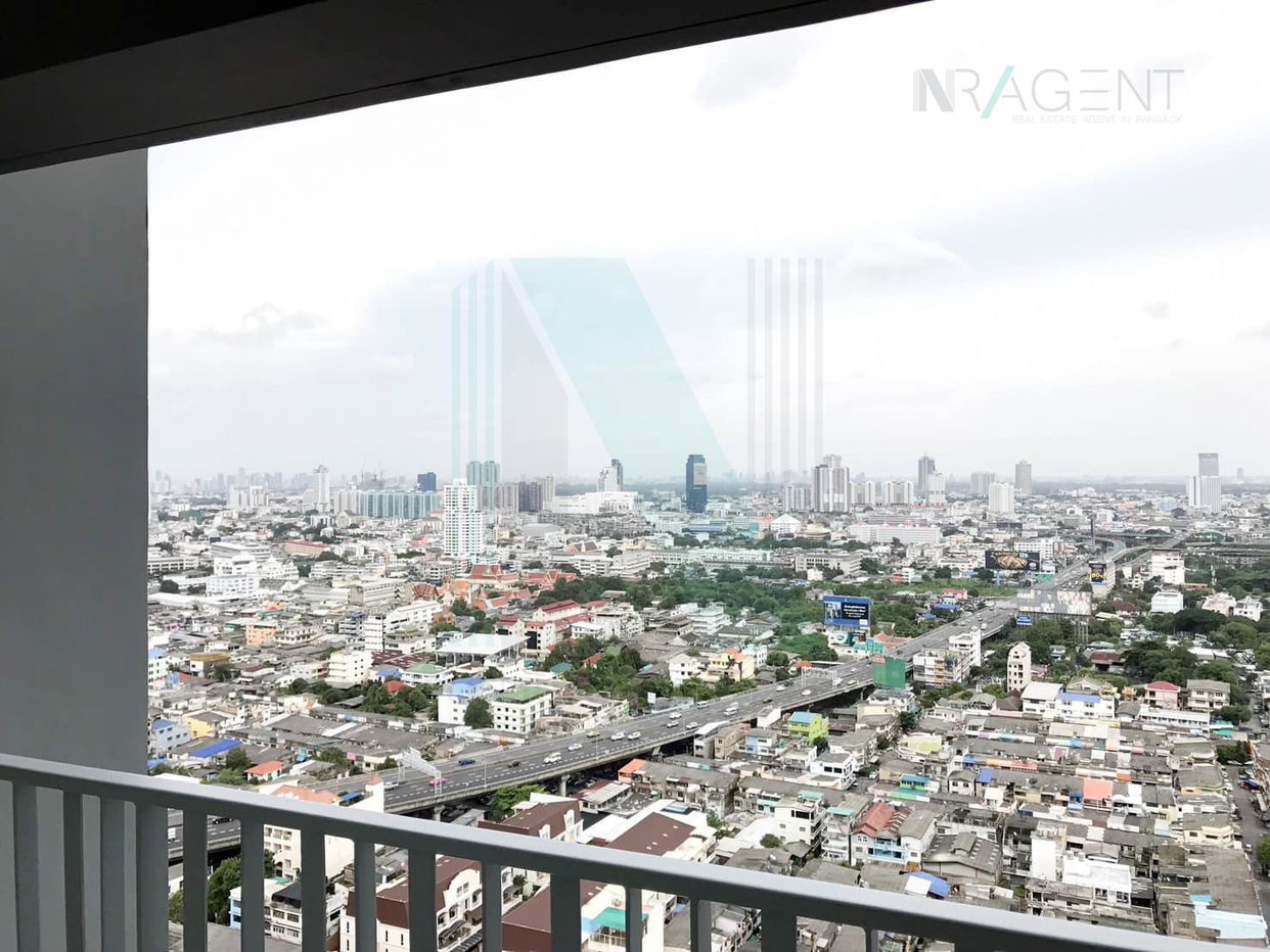 รูป ให้เช่าคอนโด เดอะคีย์ สาทร-เจริญราษฎร์ อาคาร 1 ชั้น 29 1 ห้องนอน ขนาด 34 ตรม ใกล้ Tesco Lotus พระราม 3 - รูปที่ 8/8
