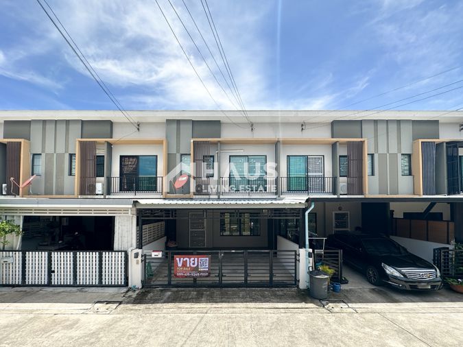3-bed townhouse for sale, 120 sqm, 21 sq wah, The Connect Donmuang - Thoet Rachan