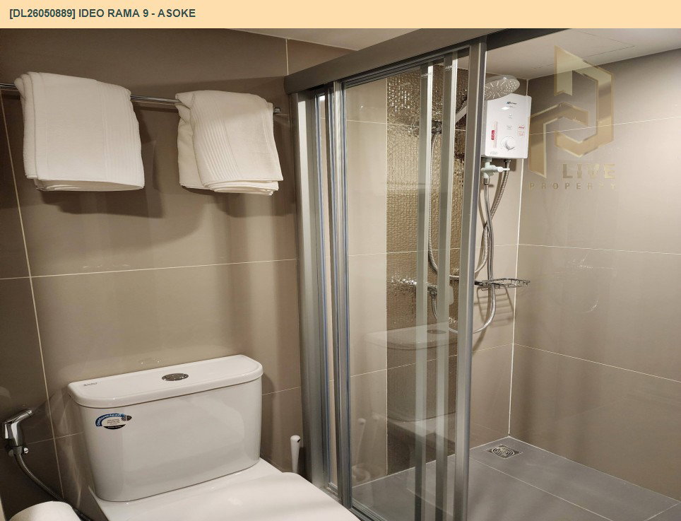 รูป DL26050889 ให้เช่าคอนโด ไอดีโอ พระราม 9 - อโศก (IDEO Rama 9 - Asoke) ใกล้ MRT พระราม 9 พร้อมเข้าอยู่ โทรด่วน 0614453194 LineID @162cjixi - รูปที่ 11/12