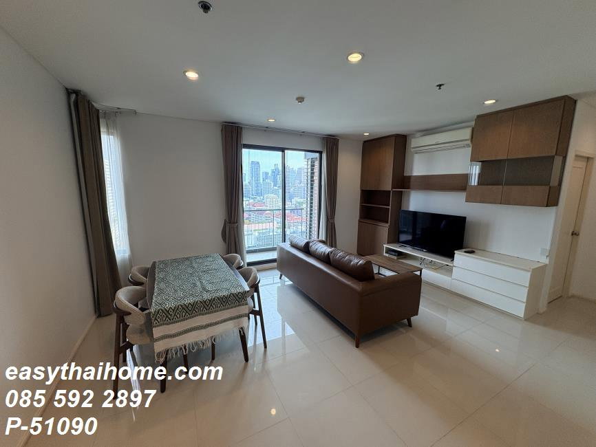 รูป P-51090 — ให้เช่าคอนโด ชั้น 23 Villa Asoke ใกล้ MRT เพชรบุรี 085-592-2897 Line: @easythaihome - รูปที่ 6/23