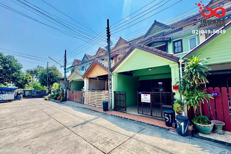 รูป ขายทาวน์เฮ้าส์ หมู่บ้านเมืองประชา ต่อเติมแล้ว 2ชั้น 20ตรว. หทัยราษฎร์ 37  - รูปที่ 3/10