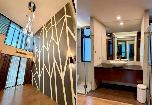 รูป ให้เช่าทาวน์ 3 ชั้น โครงการ เบลส ทาวน์ สุขุมวิท 50 / Bless Town Village, Sukhumvit 50 / เฟอร์นิเจอร์บางส่วน / อยู่อาศัย หรือ Home Office - รูปที่ 12/14