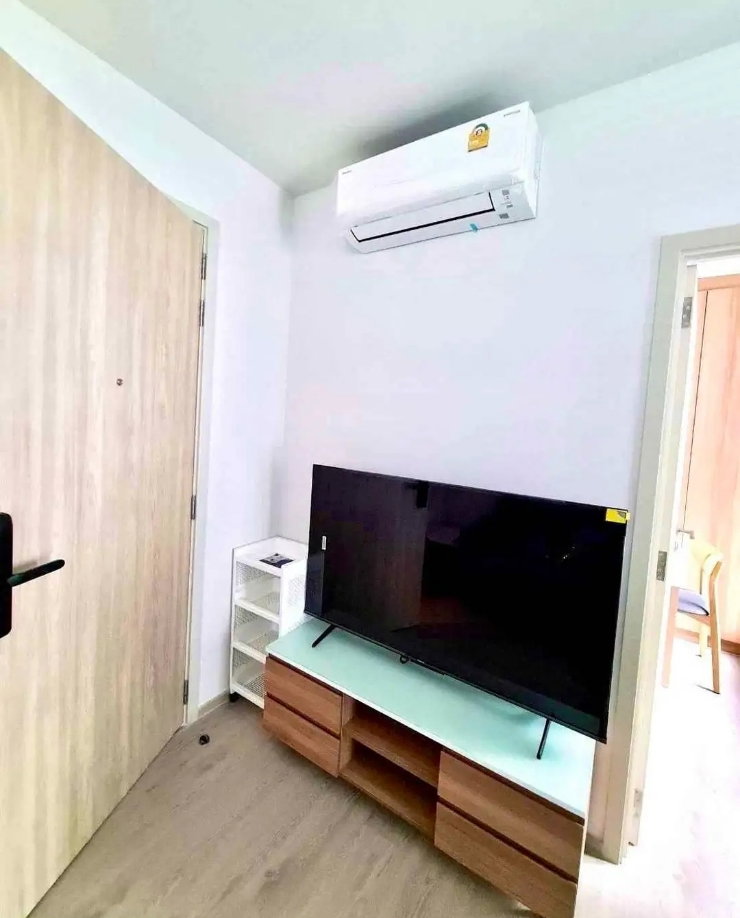 รูป ให้เช่า คอนโด นิว โนเบิล เซ็นเตอร์ บางนา (Nue Noble Centre Bangna) ห้องมุม วิวโล่ง เครื่องใช้ไฟฟ้าเฟอร์นิเจอร์ครบ พร้อมอยู่ ราคา 12,000 บาท/เดือน - รูปที่ 6/9