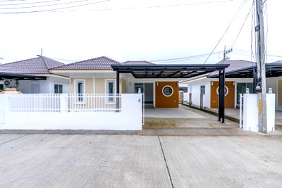Houses for sale Doi Saket Chiang Mai  : Brand New Single-Story Detached House for Sale, Modern Design, #DoiSaket, Only 1.54 Million Baht  #CSP100919