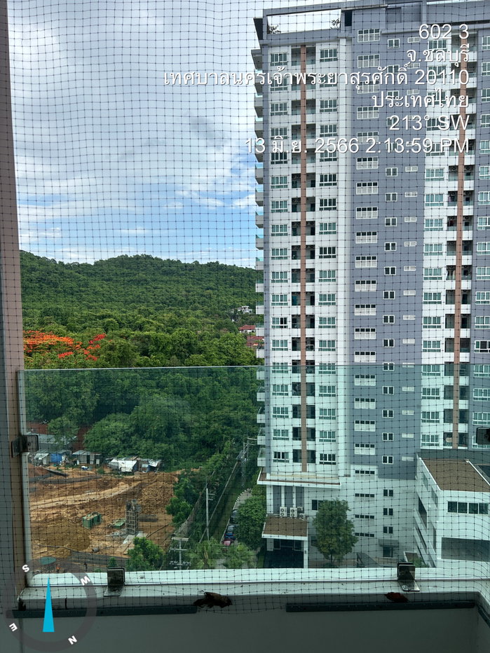 รูป ขาย ซีฮิลล์ คอนโด ศรีราชา ห้องสวย เฟอร์ครบ วิวเมือง ภูเขา ใกล้แหล่งท่องเที่ยว ชุมชน เดินทางสะดวก - รูปที่ 14/14