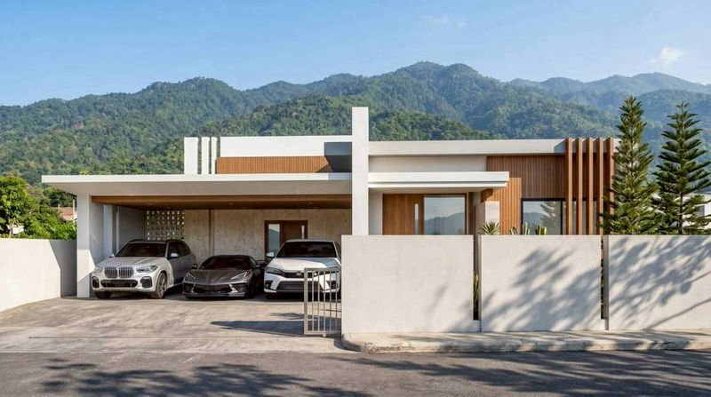 รูป บ้านหรูสไตร์โมเดิร์นหรู ดีไซน์ทันสมัย โครงการเงียบสงบเงียบสงบ พร้อมสระว่ายน้ำในตัว #CHD101802 - รูปที่ 1/3