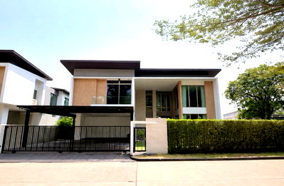 เช่าบ้านเดี่ยว กรุงเทพมหานคร : 🏡✨ ให้เช่าบ้านเดี่ยวหรู พร้อมสระว่ายน้ำส่วนตัว — Nirvana Beyond Rama 2 📍 ทำเล Prime ติดถนนพระราม 2 เดินทางสะดวก