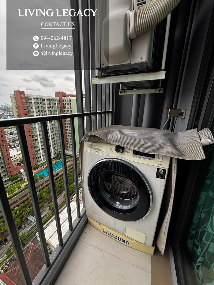 picture For Rent: Rich Park @ Triple Station | 1 Bed | 26.4 sq.m. | 11,000 THB/mo - 9/15