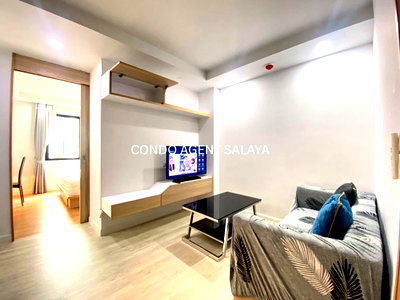Condos for rent Central Plaza Salaya  : For rent V Condo Salaya 𝟏 𝐁𝐞𝐝𝐫𝐨𝐨𝐦 | 𝟏 𝐁𝐚𝐭𝐡𝐫𝐨𝐨𝐦 🛁 CORNER ROOM CODE 6934