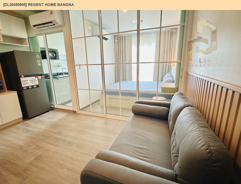 รูป DL26050895 ให้เช่าคอนโด รีเจ้นท์ โฮม บางนา (Regent home bangna) ใกล้ BTS บางนา พร้อมเข้าอยู่ โทรด่วน 0638692663 LineID @655ebbvc - รูปที่ 10/13