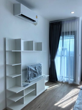 Condo for rent, The Rich Rama 9, 26 sq m, 24th floor, with washing machine. Price 10,000 baht. @sacondo