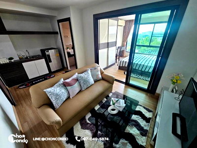 ขายคอนโด : Living Avenue ตึกA ชั้น5 บางแสน ------------ตกแต่งสวย+ราคาดีเวอร์----------Tel 097-049-5874 (Line: @choncondo มี@ด้วย)