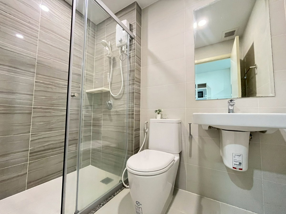 รูป PFD-08491 ให้เช่า ศุภาลัย เวอเรนด้า สุขุมวิท 117 (Supalai Veranda Sukhumvit 117) คอนโดห้องสตูดิโอแต่งครบ วิวโล่งสวย ราคาดีมาก ใกล้ BTS ปู่เจ้า 🚇✨ - รูปที่ 9/10