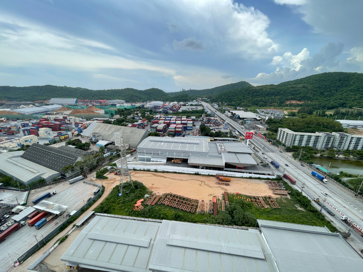 รูป ให้เช่า น็อตติ้งฮิลล์ แหลมฉบัง-ศรีราชา ตกแต่งพร้อมอยู่ วิวเมืองศรีราชา ทำเลดี ตรงข้ามม.เกษตรฯ - รูปที่ 12/12