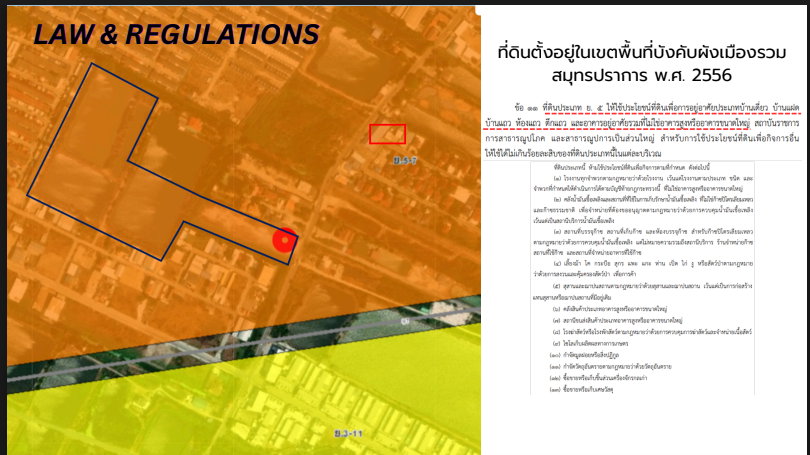 รูป ประกาศขายที่ดิน เทพารักษ์–บางบ่อ  - รูปที่ 3/4