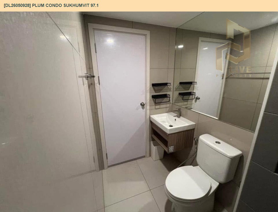 รูป DL26050928 ให้เช่าคอนโด พลัม คอนโด สุขุมวิท 97.1 (Plum Condo Sukhumvit 97.1) ใกล้ BTS บางจาก พร้อมเข้าอยู่ โทรด่วน 0614453194 LineID @162cjixi - รูปที่ 13/13